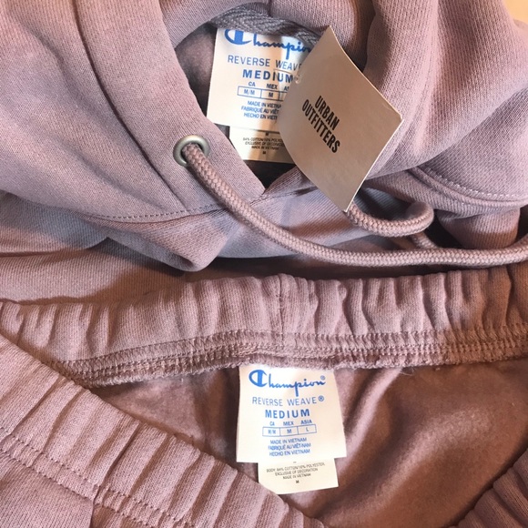 PRICE FIRM! UO 2 Pc. Champ RW Set Exclusive Lim Ed M Hoodie, M Pants - Picture 9 of 13